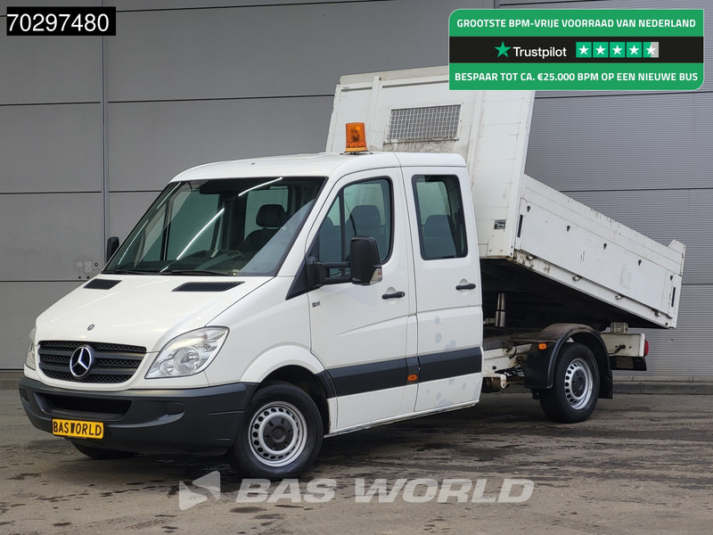Mercedes-Benz Sprinter 310 CDI Kipper Dubbel Cabine Trekhaak Zwaailamp Tipper Benne Kieper Trekhaak - Бус самосвал: снимка 1 Mercedes-Benz Sprinter 310 CDI Kipper Dubbel Cabine Trekhaak Zwaailamp Tipper Benne Kieper Trekhaak - Бус самосвал: снимка 1