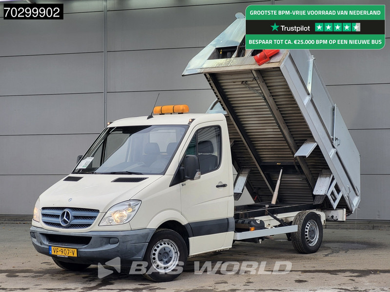 Mercedes-Benz Sprinter 313 CDI Kipper Trekhaak Airco Tipper Benne Kieper Airco Trekhaak - Бус самосвал: снимка 1 Mercedes-Benz Sprinter 313 CDI Kipper Trekhaak Airco Tipper Benne Kieper Airco Trekhaak - Бус самосвал: снимка 1