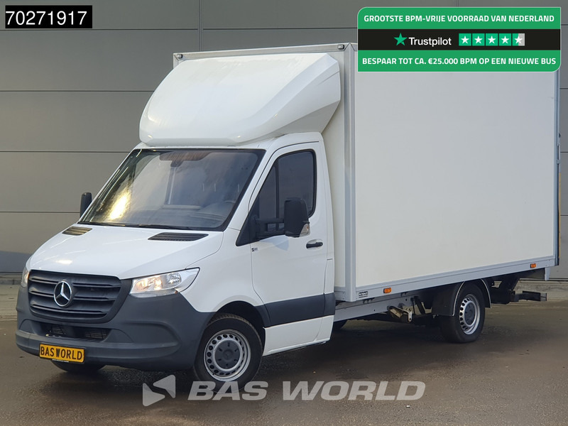 Mercedes-Benz Sprinter 314 CDI Automaat Laadklep Zijdeur Bakwagen Camera Airco Cruise Meubelbak Koffer 19m3 Airco Cruise control - Лекотоварен автомобил фургон: снимка 1 Mercedes-Benz Sprinter 314 CDI Automaat Laadklep Zijdeur Bakwagen Camera Airco Cruise Meubelbak Koffer 19m3 Airco Cruise control - Лекотоварен автомобил фургон: снимка 1