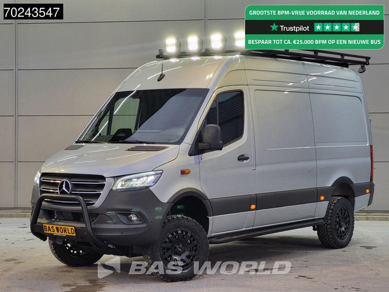 Mercedes-Benz Sprinter 319 CDI Automaat L2H2 4x4 New Model! Overland Special Off Grid ACC Camera MBUX Allrad 4WD Camper basis 10m3 Airco - Товарен бус: снимка 1 Mercedes-Benz Sprinter 319 CDI Automaat L2H2 4x4 New Model! Overland Special Off Grid ACC Camera MBUX Allrad 4WD Camper basis 10m3 Airco - Товарен бус: снимка 1