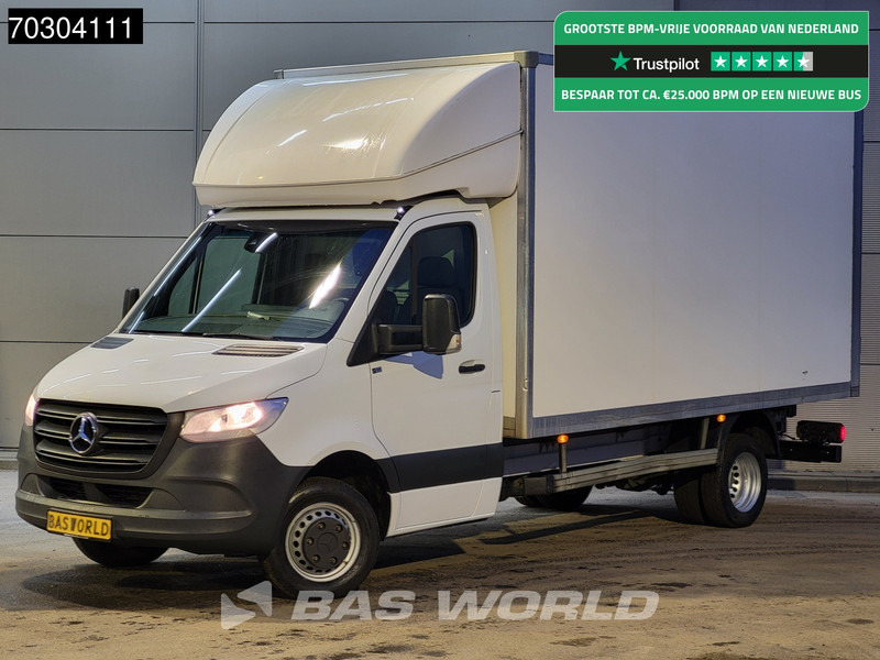 Mercedes-Benz Sprinter 514 CDI Dubbellucht Bakwagen Achterdeuren Airco Cruise MBUX CarPlay Euro6 Meubelbak Koffer Airco Cruise control - Лекотоварен автомобил фургон: снимка 1 Mercedes-Benz Sprinter 514 CDI Dubbellucht Bakwagen Achterdeuren Airco Cruise MBUX CarPlay Euro6 Meubelbak Koffer Airco Cruise control - Лекотоварен автомобил фургон: снимка 1