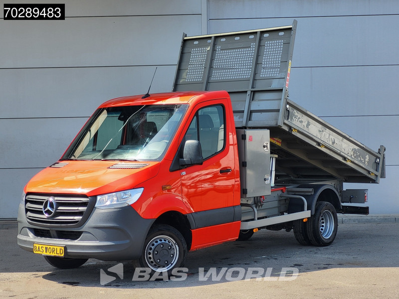Mercedes-Benz Sprinter 514 CDI Open Laadbak met Kist Dubbellucht 3,5t Trekhaak Airco Cruise Euro6 Pritsche Pickup Open Box 2m3 Airco Trekhaak Cruise co - Бордови бус: снимка 3 Mercedes-Benz Sprinter 514 CDI Open Laadbak met Kist Dubbellucht 3,5t Trekhaak Airco Cruise Euro6 Pritsche Pickup Open Box 2m3 Airco Trekhaak Cruise co - Бордови бус: снимка 3