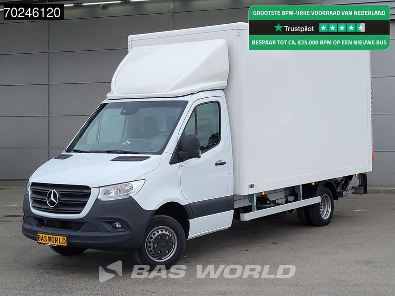 Mercedes-Benz Sprinter 515 CDI Automaat 1000kg Laadklep Dubbellucht Bakwagen MBUX Airco Cruise MBUX Koffer Meubelbak 21m3 Airco Cruise control - Лекотоварен автомобил фургон: снимка 1 Mercedes-Benz Sprinter 515 CDI Automaat 1000kg Laadklep Dubbellucht Bakwagen MBUX Airco Cruise MBUX Koffer Meubelbak 21m3 Airco Cruise control - Лекотоварен автомобил фургон: снимка 1