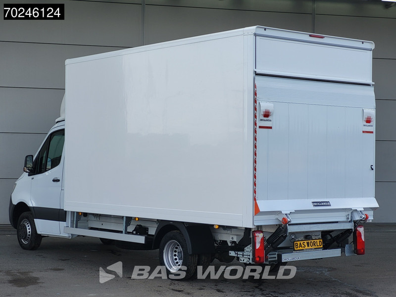 Mercedes-Benz Sprinter 515 CDI Automaat 1000kg Laadklep Zijdeur Dubbellucht Bakwagen MBUX Airco Cruise CarPlay D'Hollandia Euro6 Koffer Meubelbak 21m3 - Лекотоварен автомобил фургон: снимка 2 Mercedes-Benz Sprinter 515 CDI Automaat 1000kg Laadklep Zijdeur Dubbellucht Bakwagen MBUX Airco Cruise CarPlay D'Hollandia Euro6 Koffer Meubelbak 21m3 - Лекотоварен автомобил фургон: снимка 2