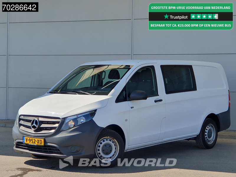 Mercedes-Benz Vito 109 Dubbel Cabine L2H1 Trekhaak Airco Euro6 DC Doka Mixto 4m3 Trekhaak - Малък ван: снимка 1 Mercedes-Benz Vito 109 Dubbel Cabine L2H1 Trekhaak Airco Euro6 DC Doka Mixto 4m3 Trekhaak - Малък ван: снимка 1