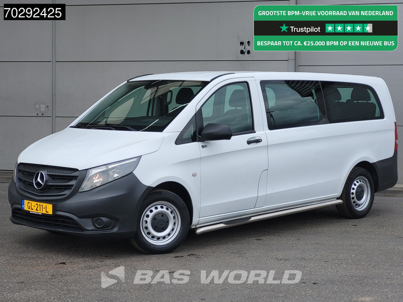 Mercedes-Benz Vito 109 Personenvervoer 8-Persoons L3H1 Airco APK 01-2026 Euro6 TV Taxi Kombi Passenger Transport Tourer L3 Long Airco - Микробус, Пътнически бус: снимка 1 Mercedes-Benz Vito 109 Personenvervoer 8-Persoons L3H1 Airco APK 01-2026 Euro6 TV Taxi Kombi Passenger Transport Tourer L3 Long Airco - Микробус, Пътнически бус: снимка 1