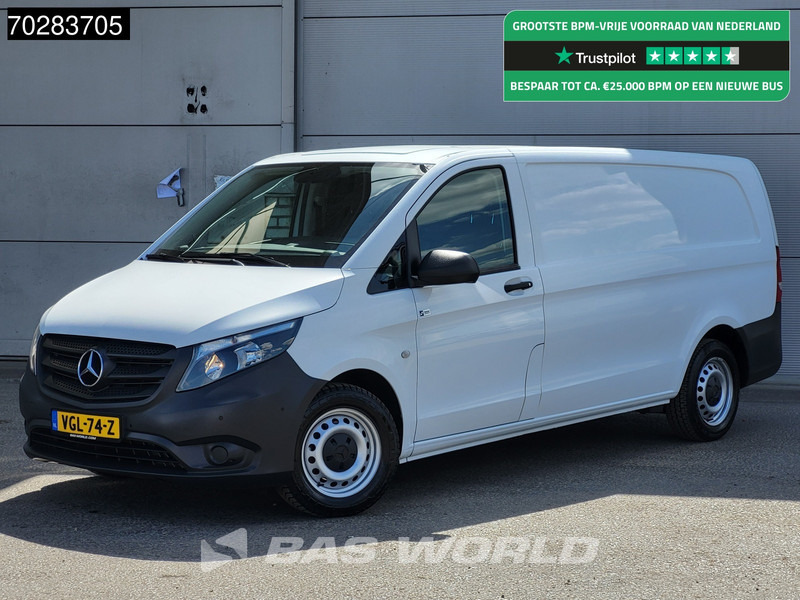 Mercedes-Benz Vito 110 L3H1 Navi Airco Cruise Camera Werkplaatsinrichting Parkeersensoren L3 Long 7m3 Airco - Малък ван: снимка 1 Mercedes-Benz Vito 110 L3H1 Navi Airco Cruise Camera Werkplaatsinrichting Parkeersensoren L3 Long 7m3 Airco - Малък ван: снимка 1