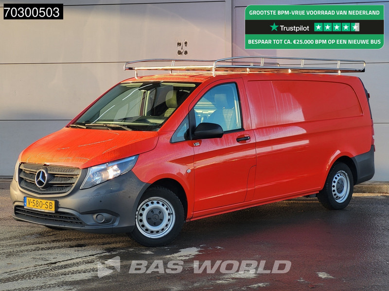 Mercedes-Benz Vito 114 L3H1 Trekhaak Navi Airco Cruise Camera Parkeersensoren v+a Werkplaatsinrichting APK 06-2026 Euro6 L3 Long Airco Trekhaak Cru - Малък ван: снимка 1 Mercedes-Benz Vito 114 L3H1 Trekhaak Navi Airco Cruise Camera Parkeersensoren v+a Werkplaatsinrichting APK 06-2026 Euro6 L3 Long Airco Trekhaak Cru - Малък ван: снимка 1