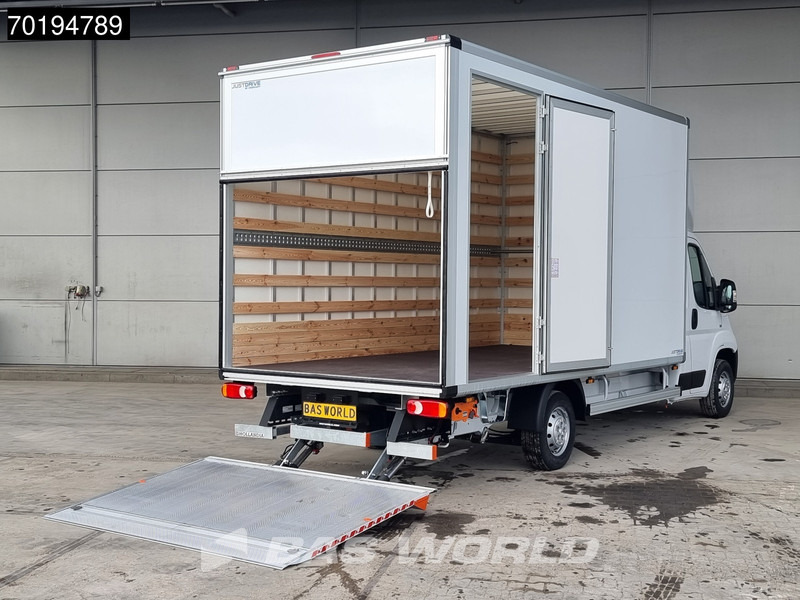 Peugeot Boxer 165PK Bakwagen Laadklep Zijdeur Lat om lat Airco Bluetooth Radio Meubelbak Koffer Gesloten laadbak 21m3 Airco Cruise control - Лекотоварен автомобил фургон: снимка 3 Peugeot Boxer 165PK Bakwagen Laadklep Zijdeur Lat om lat Airco Bluetooth Radio Meubelbak Koffer Gesloten laadbak 21m3 Airco Cruise control - Лекотоварен автомобил фургон: снимка 3