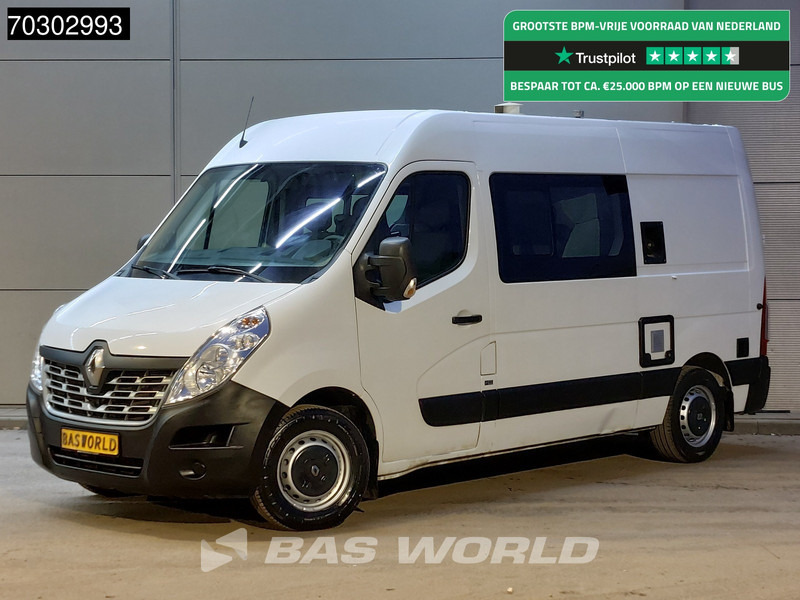 Renault Master 130pk Dubbel Cabine L2H2 Airco Cruise Camera Parkeersensoren Euro6 L2 DC Doka Mixto Airco Cruise control - Товарен бус: снимка 1 Renault Master 130pk Dubbel Cabine L2H2 Airco Cruise Camera Parkeersensoren Euro6 L2 DC Doka Mixto Airco Cruise control - Товарен бус: снимка 1