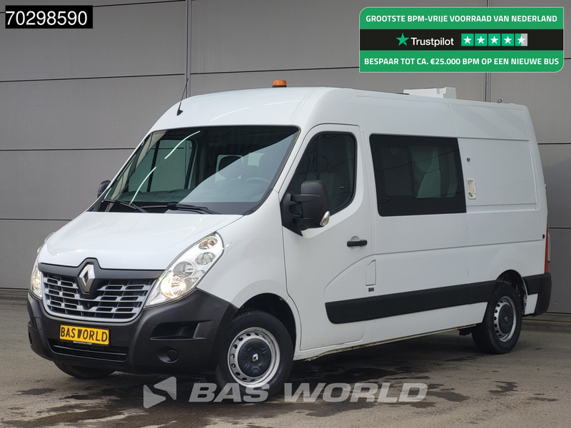 Renault Master 130pk Dubbel Cabine L2H2 Trekhaak Navi Airco Cruise Camera Parkeersensoren Euro6 DC Doka Mixto L2 Airco Trekhaak Cruise control - Товарен бус: снимка 1 Renault Master 130pk Dubbel Cabine L2H2 Trekhaak Navi Airco Cruise Camera Parkeersensoren Euro6 DC Doka Mixto L2 Airco Trekhaak Cruise control - Товарен бус: снимка 1