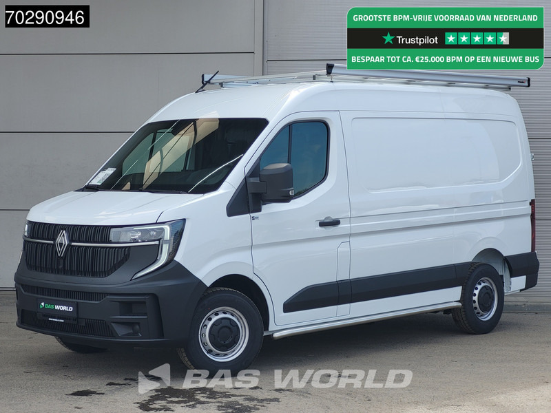 Renault Master 130pk L2H2 2025 model Imperiaal Sidebars LED CarPlay Cruise Airco Camera 10m3 Airco Cruise control - Товарен бус: снимка 1 Renault Master 130pk L2H2 2025 model Imperiaal Sidebars LED CarPlay Cruise Airco Camera 10m3 Airco Cruise control - Товарен бус: снимка 1