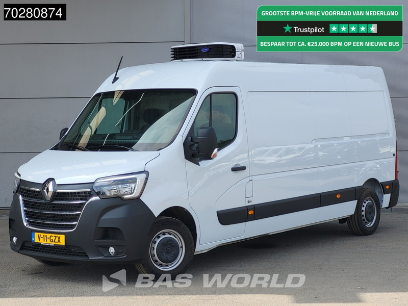 Renault Master 135PK Koelwagen Vrieswagen Carrier Xarios 200 -18 LED Airco Cruise Euro6 Koel Koeler Kühl Kühlwagen Vries Vriezer Frigo 9m3 Airco Crui - Хладилен бус: снимка 1 Renault Master 135PK Koelwagen Vrieswagen Carrier Xarios 200 -18 LED Airco Cruise Euro6 Koel Koeler Kühl Kühlwagen Vries Vriezer Frigo 9m3 Airco Crui - Хладилен бус: снимка 1