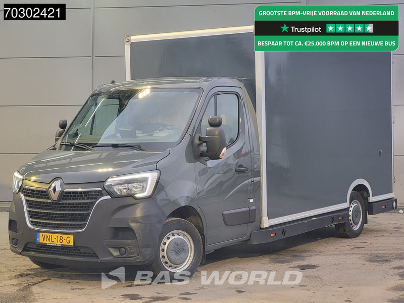 Renault Master 150PK Luchtvering Automaat Bakwagen Lowliner LED Airco Cruise Camera Euro6 Meubelwagen Koffer Verkoopwagen 18m3 Airco Cruise control - Лекотоварен автомобил фургон: снимка 1 Renault Master 150PK Luchtvering Automaat Bakwagen Lowliner LED Airco Cruise Camera Euro6 Meubelwagen Koffer Verkoopwagen 18m3 Airco Cruise control - Лекотоварен автомобил фургон: снимка 1