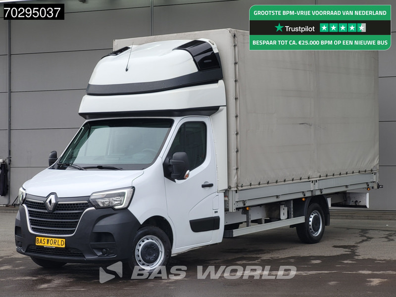 Renault Master 165PK Schuifzeilen RED-edition LED Airco Cruise Standkachel Euro6 Zeilen Zeil Curtainsides Zeilenwagen Plane Bakwagen Koffer Airco Cru - Брезентов бус: снимка 1 Renault Master 165PK Schuifzeilen RED-edition LED Airco Cruise Standkachel Euro6 Zeilen Zeil Curtainsides Zeilenwagen Plane Bakwagen Koffer Airco Cru - Брезентов бус: снимка 1