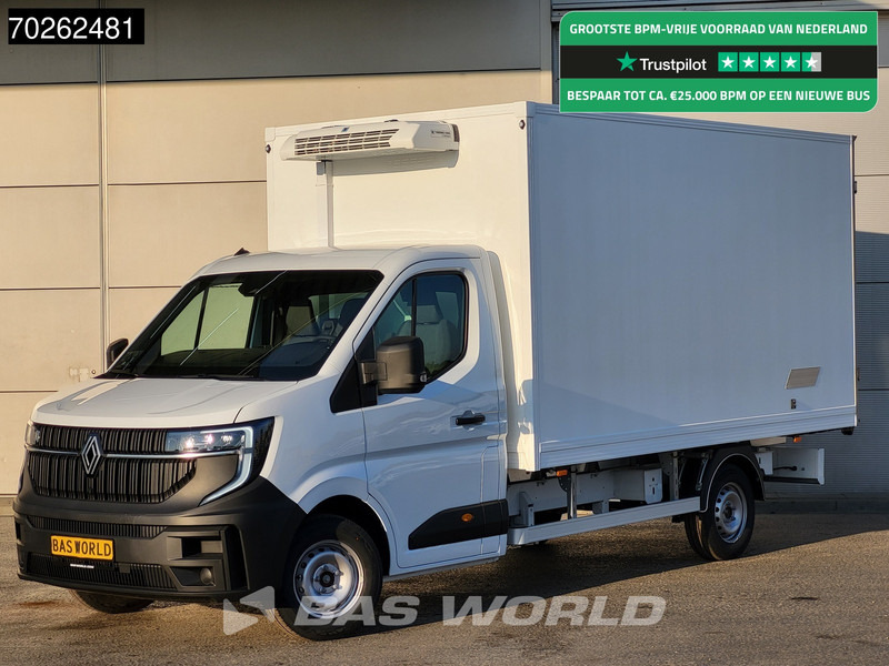 Renault Master 170pk -15 Vries Koelwagen 2025model Achterdeuren Thermo King V200 MAX 220V stekker LED Koel Koeler Vries Kühlwagen Kühlkoffer Frigo 17 - Хладилен бус: снимка 1 Renault Master 170pk -15 Vries Koelwagen 2025model Achterdeuren Thermo King V200 MAX 220V stekker LED Koel Koeler Vries Kühlwagen Kühlkoffer Frigo 17 - Хладилен бус: снимка 1