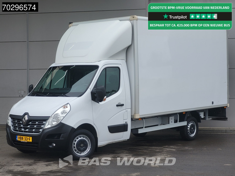 Renault Master 170pk Bakwagen Achterdeuren Lat om Lat Airco Cruise Euro6 Meubelbak Koffer Airco Cruise control - Лекотоварен автомобил фургон: снимка 1 Renault Master 170pk Bakwagen Achterdeuren Lat om Lat Airco Cruise Euro6 Meubelbak Koffer Airco Cruise control - Лекотоварен автомобил фургон: снимка 1