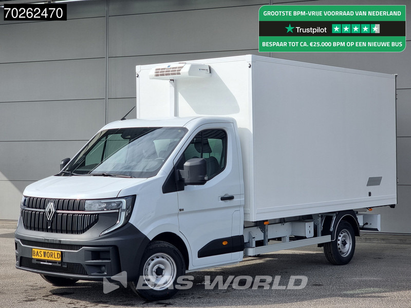 Renault Master 170pk Koelwagen 2025model BPM vrij! Thermo King C-250 LED Airco Cruise Carplay Koeler Koel Kühlwagen Kühlkoffer 17m3 Airco Cruise cont - Хладилен бус: снимка 1 Renault Master 170pk Koelwagen 2025model BPM vrij! Thermo King C-250 LED Airco Cruise Carplay Koeler Koel Kühlwagen Kühlkoffer 17m3 Airco Cruise cont - Хладилен бус: снимка 1