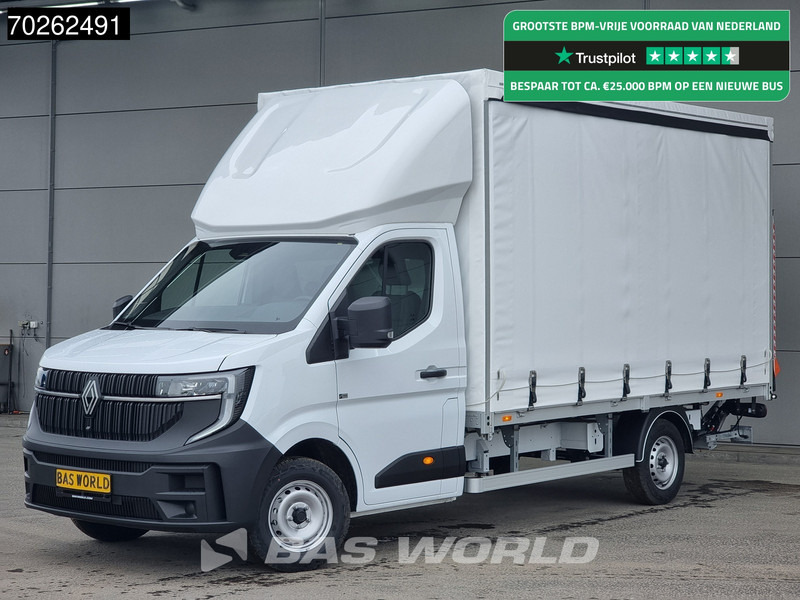 Renault Master 170pk Schuifzeilen met Laadklep 2025 Model LED Carplay Airco Cruise Schuifzeil Zeilen Koffer Meubelbak 21m3 Airco Cruise control - Брезентов бус: снимка 1 Renault Master 170pk Schuifzeilen met Laadklep 2025 Model LED Carplay Airco Cruise Schuifzeil Zeilen Koffer Meubelbak 21m3 Airco Cruise control - Брезентов бус: снимка 1