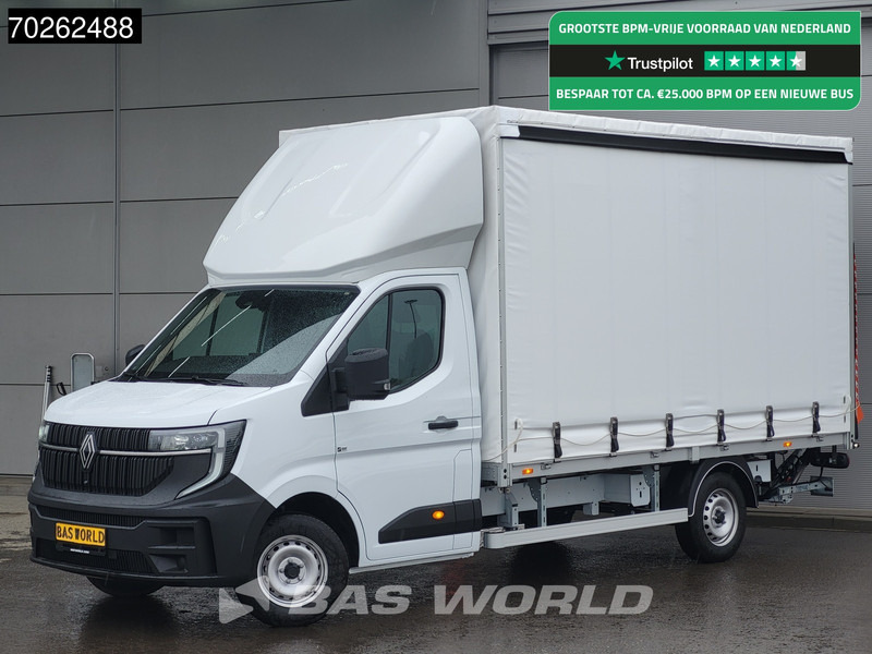 Renault Master 170pk Schuifzeilen met Laadklep 2025 Model LED Carplay Airco Cruise Schuifzeil Zeilen Koffer Meubelbak 21m3 Airco Cruise control - Брезентов бус: снимка 1 Renault Master 170pk Schuifzeilen met Laadklep 2025 Model LED Carplay Airco Cruise Schuifzeil Zeilen Koffer Meubelbak 21m3 Airco Cruise control - Брезентов бус: снимка 1