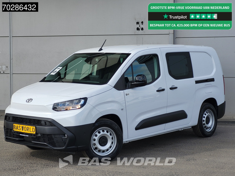 Toyota ProAce City 136pk Elektrisch 50kWh Long 2x Schuifdeur WLTP 275km LED Airco CarPlay Camera Parkeersensoren 3m3 Airco Cruise control - Малък ван, Електрически бус: снимка 1 Toyota ProAce City 136pk Elektrisch 50kWh Long 2x Schuifdeur WLTP 275km LED Airco CarPlay Camera Parkeersensoren 3m3 Airco Cruise control - Малък ван, Електрически бус: снимка 1