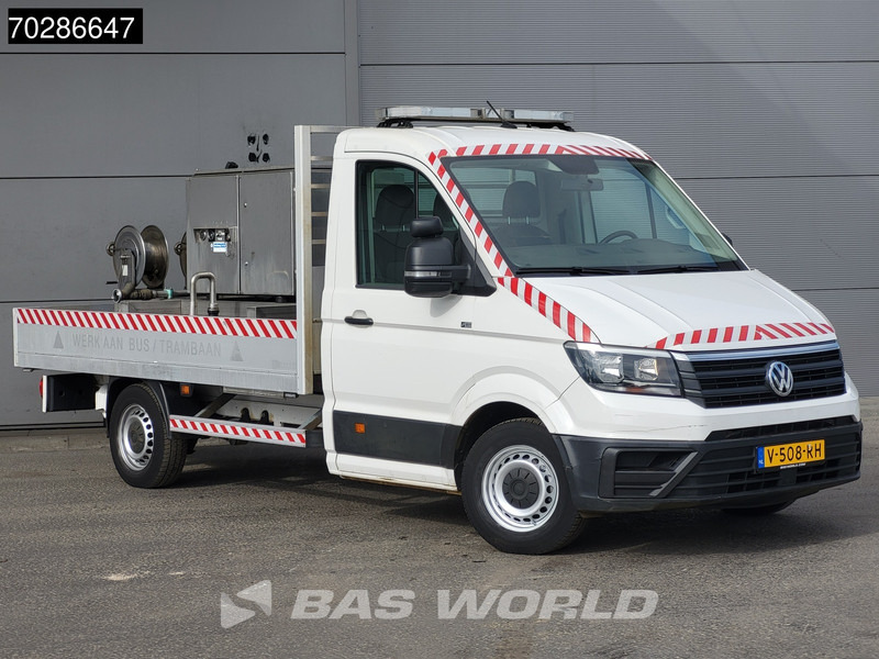 Volkswagen Crafter 177pk Automaat Open Laadbak Reinigingswagen Trekhaak Airco Cruise Euro6 Pritsche Pickup Open Box Hogedrukspuit Waterpomp Airco T - Бордови бус: снимка 3 Volkswagen Crafter 177pk Automaat Open Laadbak Reinigingswagen Trekhaak Airco Cruise Euro6 Pritsche Pickup Open Box Hogedrukspuit Waterpomp Airco T - Бордови бус: снимка 3