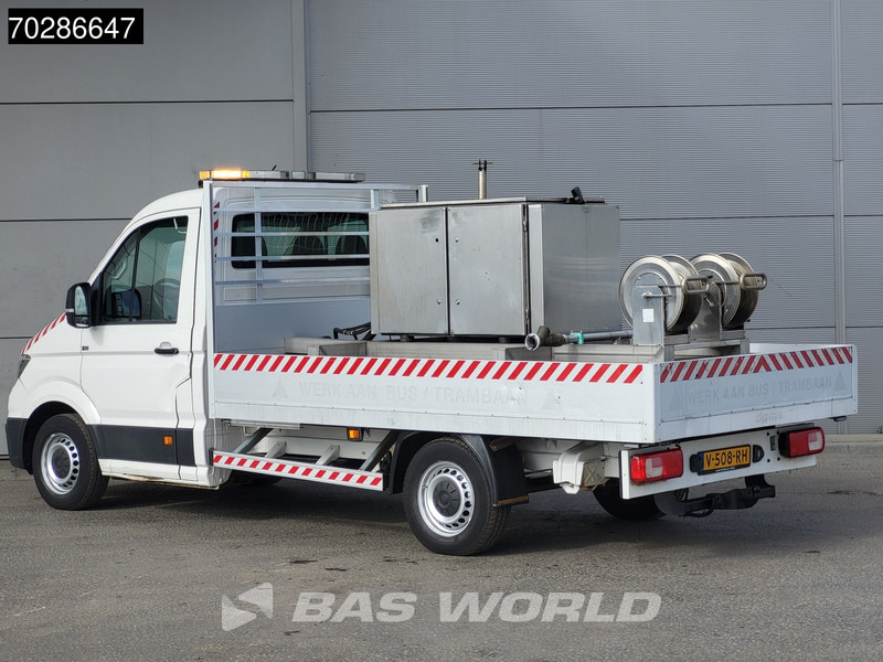 Volkswagen Crafter 177pk Automaat Open Laadbak Reinigingswagen Trekhaak Airco Cruise Euro6 Pritsche Pickup Open Box Hogedrukspuit Waterpomp Airco T - Бордови бус: снимка 2 Volkswagen Crafter 177pk Automaat Open Laadbak Reinigingswagen Trekhaak Airco Cruise Euro6 Pritsche Pickup Open Box Hogedrukspuit Waterpomp Airco T - Бордови бус: снимка 2