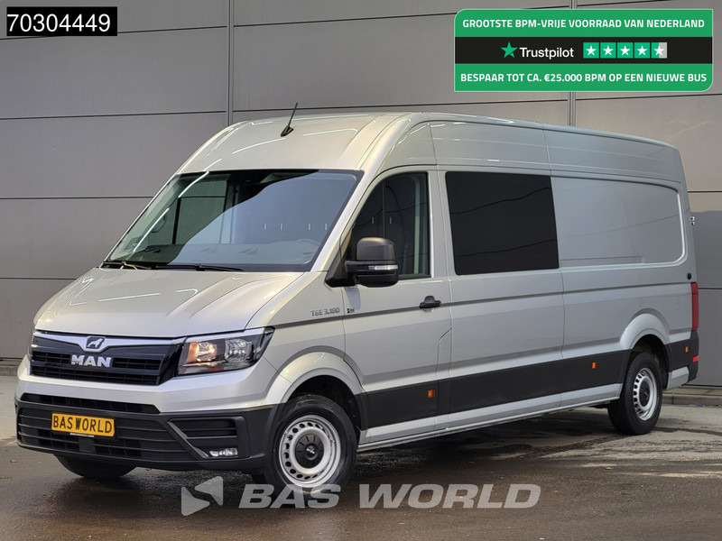 Volkswagen Crafter 177pk Dubbel Cabine Automaat L4H3 Trekhaak Navi Airco Cruise Camera Euro6 L4 DC Doka Mixto Airco Dubbel cabine Trekhaak Cruise c - Товарен бус: снимка 1 Volkswagen Crafter 177pk Dubbel Cabine Automaat L4H3 Trekhaak Navi Airco Cruise Camera Euro6 L4 DC Doka Mixto Airco Dubbel cabine Trekhaak Cruise c - Товарен бус: снимка 1