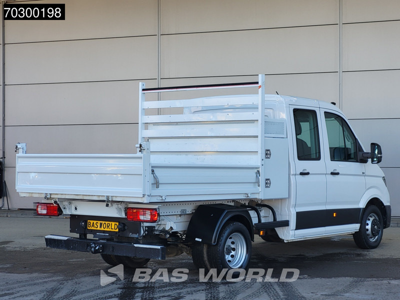 Volkswagen Crafter 177pk Kipper Dubbel Cabine met Kist Trekhaak Navi Airco Cruise Tipper Kieper Benne Airco Trekhaak Cruise control - Бус самосвал: снимка 3 Volkswagen Crafter 177pk Kipper Dubbel Cabine met Kist Trekhaak Navi Airco Cruise Tipper Kieper Benne Airco Trekhaak Cruise control - Бус самосвал: снимка 3