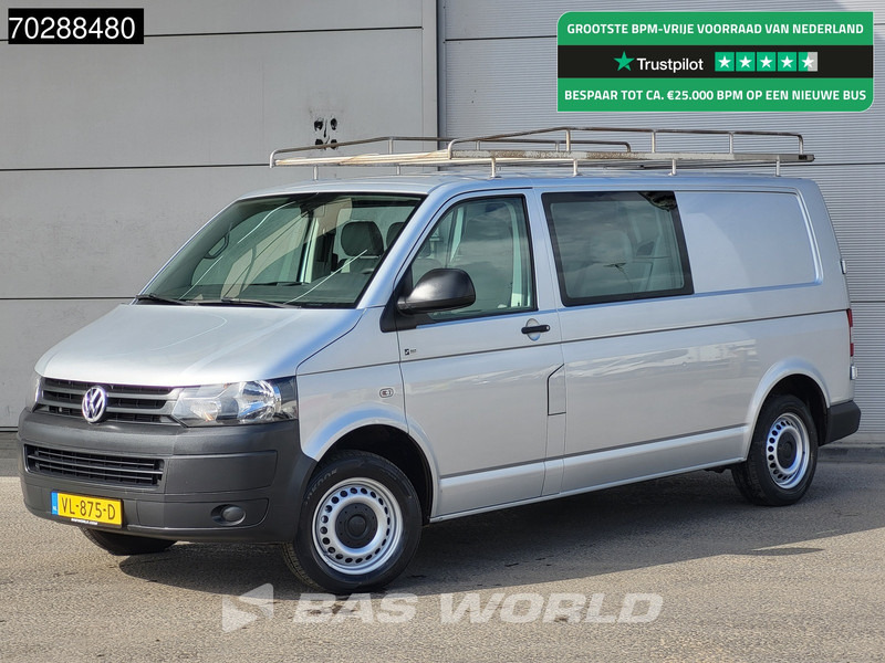 Малък ван Volkswagen TRANSPORTER 102PK Dubbel Cabine L2H1 Trekhaak Parkeersensoren Euro6 DC Doka Mixto L2 7m3 Trekhaak: снимка 1