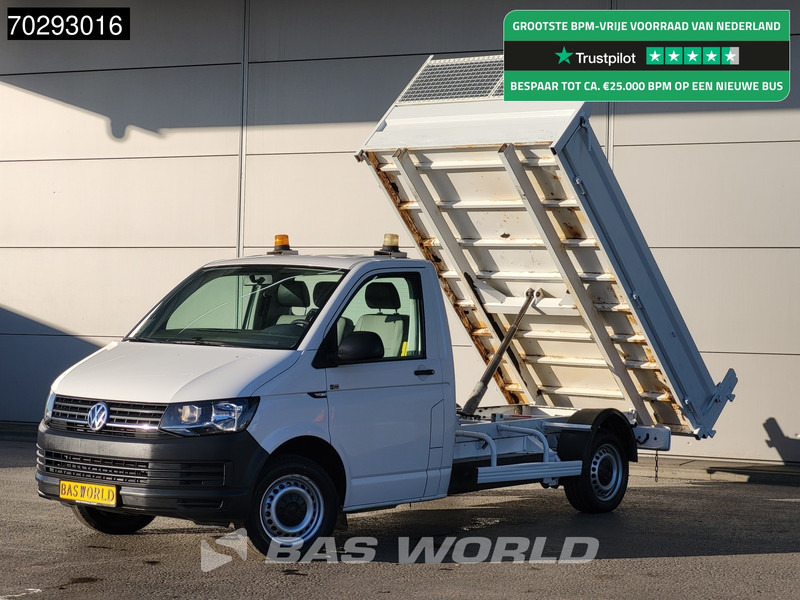 Volkswagen Transporter 150PK Kipper Trekhaak Euro6 Tipper Benne Kieper 2m3 Trekhaak - Бус самосвал: снимка 1 Volkswagen Transporter 150PK Kipper Trekhaak Euro6 Tipper Benne Kieper 2m3 Trekhaak - Бус самосвал: снимка 1
