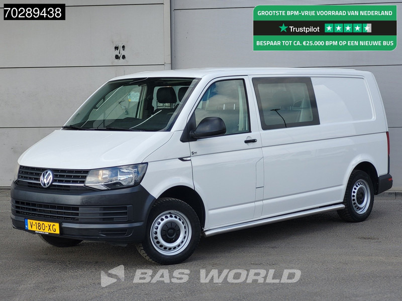 Volkswagen Transporter Dubbel Cabine L2H1 Airco Cruise APK 05-2026 Euro6 DC Doka Mixto L2 4m3 Airco Cruise control - Малък ван: снимка 1 Volkswagen Transporter Dubbel Cabine L2H1 Airco Cruise APK 05-2026 Euro6 DC Doka Mixto L2 4m3 Airco Cruise control - Малък ван: снимка 1