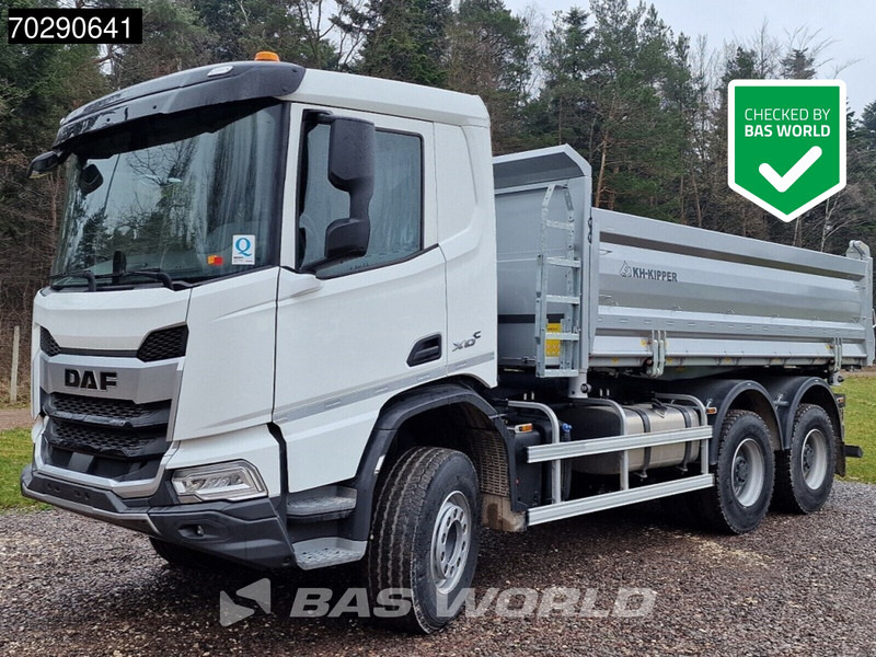 DAF XD 450 XD 6X4 NEW! 12m3 KH 3-way Tipper Big-Axle Steel suspension Euro 6 - Самосвал камион: снимка 1 DAF XD 450 XD 6X4 NEW! 12m3 KH 3-way Tipper Big-Axle Steel suspension Euro 6 - Самосвал камион: снимка 1
