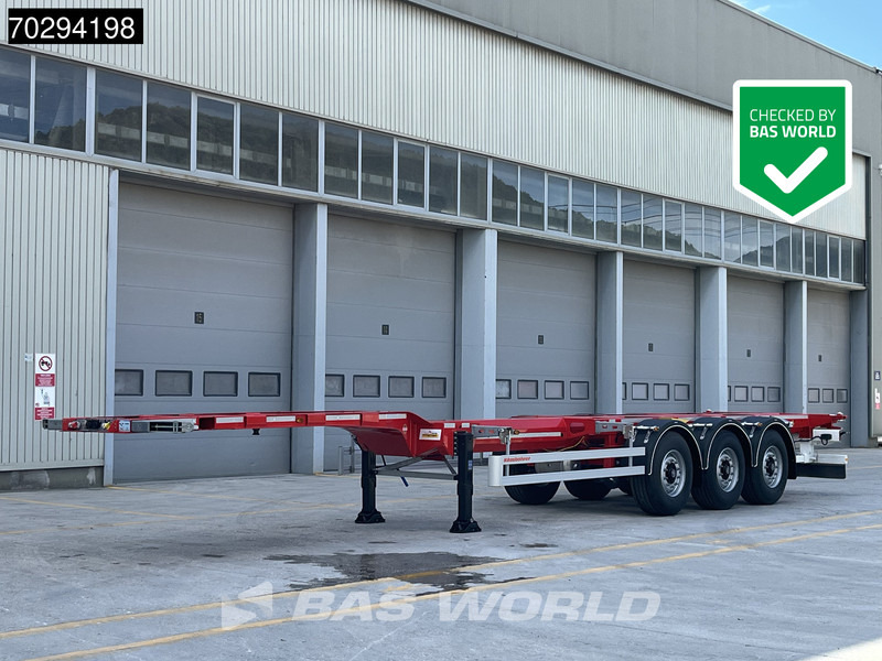 Kässbohrer 3 axles 40 ft 45 ft - Контейнеровоз/ Сменна каросерия полуремарке: снимка 2 Kässbohrer 3 axles 40 ft 45 ft - Контейнеровоз/ Сменна каросерия полуремарке: снимка 2