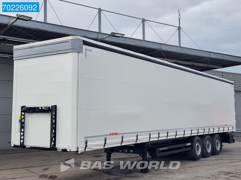 Kögel S24-1 3 axles NEW BPW/SAF Liftachse Edscha. - Брезентово полуремарке: снимка 1 Kögel S24-1 3 axles NEW BPW/SAF Liftachse Edscha. - Брезентово полуремарке: снимка 1