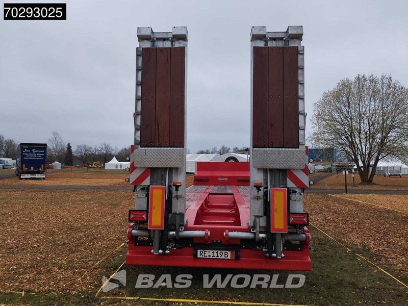 Нови Нискорамна площадка полуремарке Langendorf ST-3 3 axles Lift+Steering Axle RAMPS SAF: снимка 11