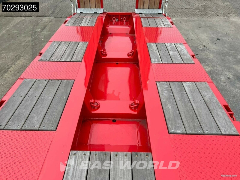 Нови Нискорамна площадка полуремарке Langendorf ST-3 3 axles Lift+Steering Axle RAMPS SAF: снимка 7