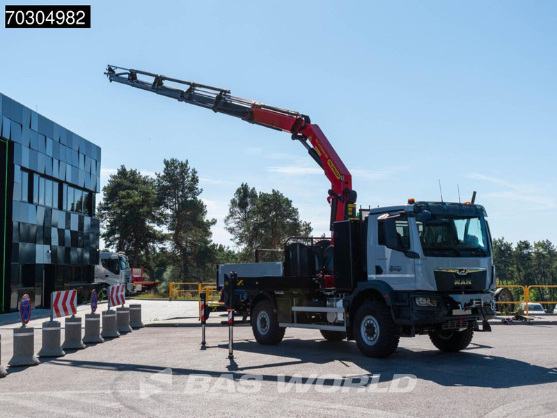 MAN TGM 18.320 4X4 NEW 4x4 Palfinger PK 27002-SH D Crane manbasket Steelsuspension - Бордови камион, Камион с кран: снимка 5 MAN TGM 18.320 4X4 NEW 4x4 Palfinger PK 27002-SH D Crane manbasket Steelsuspension - Бордови камион, Камион с кран: снимка 5