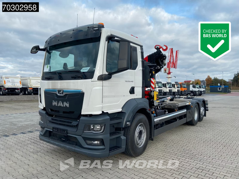 MAN TGS 26.440 6X2 NEW! Fassi 235A.0.25 Kran Crane Hyva 20-57-S Euro 6 - Мултилифт с кука камион, Камион с кран: снимка 1 MAN TGS 26.440 6X2 NEW! Fassi 235A.0.25 Kran Crane Hyva 20-57-S Euro 6 - Мултилифт с кука камион, Камион с кран: снимка 1