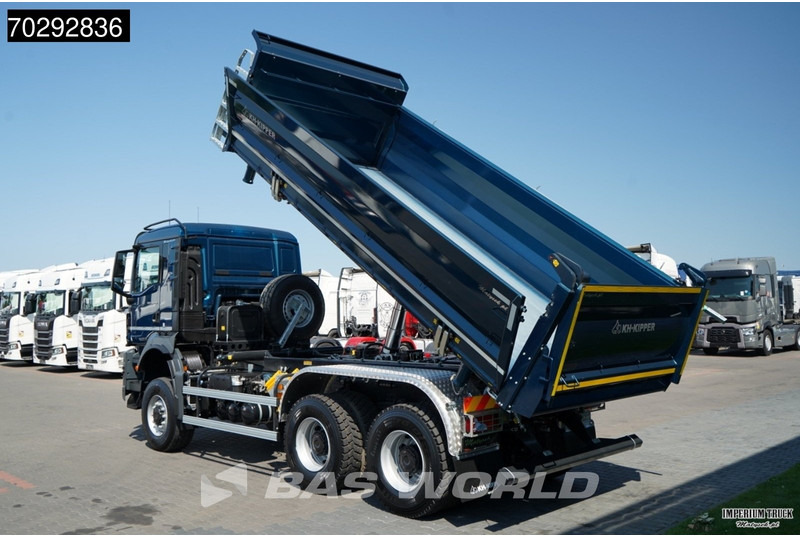 MAN TGS 33.480 TGS 6X6 11m3 KH-3-Way Kipper 6x6 Steel Suspension Automatic Big-Axle Euro 6 - Самосвал камион: снимка 2 MAN TGS 33.480 TGS 6X6 11m3 KH-3-Way Kipper 6x6 Steel Suspension Automatic Big-Axle Euro 6 - Самосвал камион: снимка 2