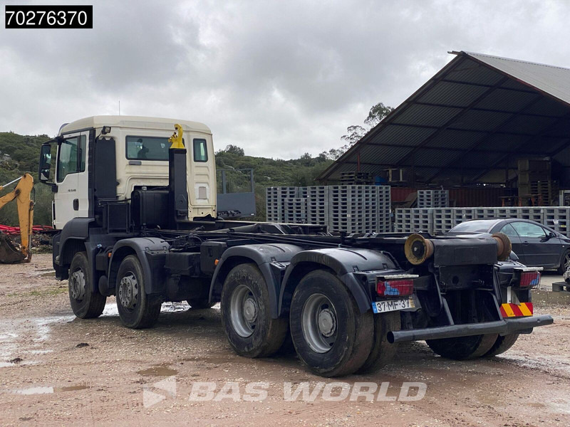 MAN TGS 35.400 8X4 Manual Retarder Big-Axle Steelsuspension Euro 5 - Мултилифт с кука камион: снимка 2 MAN TGS 35.400 8X4 Manual Retarder Big-Axle Steelsuspension Euro 5 - Мултилифт с кука камион: снимка 2