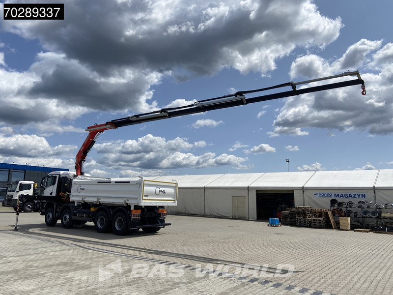 MAN TGS 35.440 8X4 NEW! Fassi F275.026 Kran Crane 13m3 3-Sided Tipper Big-Axle Euro 6 - Самосвал камион, Камион с кран: снимка 2 MAN TGS 35.440 8X4 NEW! Fassi F275.026 Kran Crane 13m3 3-Sided Tipper Big-Axle Euro 6 - Самосвал камион, Камион с кран: снимка 2