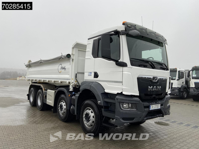 MAN TGS 35.440 TGS 8X4 14m2 3-Way kipper Hardox Big-Axle Steel-suspension Euro 6 - Самосвал камион: снимка 3 MAN TGS 35.440 TGS 8X4 14m2 3-Way kipper Hardox Big-Axle Steel-suspension Euro 6 - Самосвал камион: снимка 3