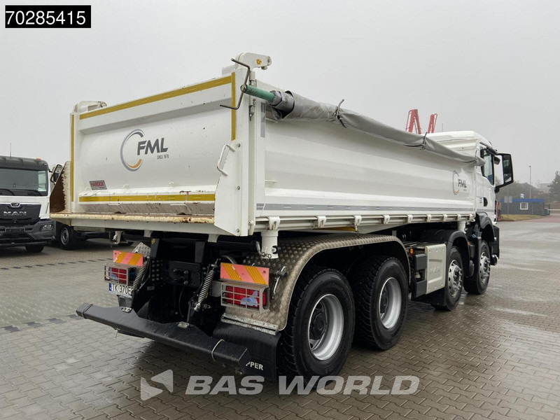 MAN TGS 35.440 TGS 8X4 14m2 3-Way kipper Hardox Big-Axle Steel-suspension Euro 6 - Самосвал камион: снимка 5 MAN TGS 35.440 TGS 8X4 14m2 3-Way kipper Hardox Big-Axle Steel-suspension Euro 6 - Самосвал камион: снимка 5