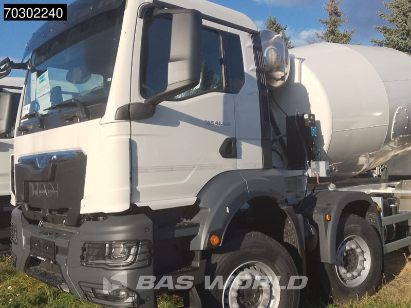 MAN TGS 41.400 8X4 12m3 FML mixer Steelsuspension Manual Airco EURO 2 - Бетоновоз: снимка 2 MAN TGS 41.400 8X4 12m3 FML mixer Steelsuspension Manual Airco EURO 2 - Бетоновоз: снимка 2