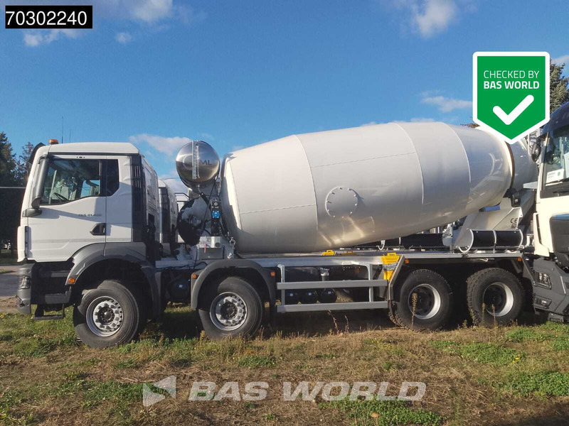 MAN TGS 41.400 8X4 12m3 FML mixer Steelsuspension Manual Airco EURO 2 - Бетоновоз: снимка 1 MAN TGS 41.400 8X4 12m3 FML mixer Steelsuspension Manual Airco EURO 2 - Бетоновоз: снимка 1