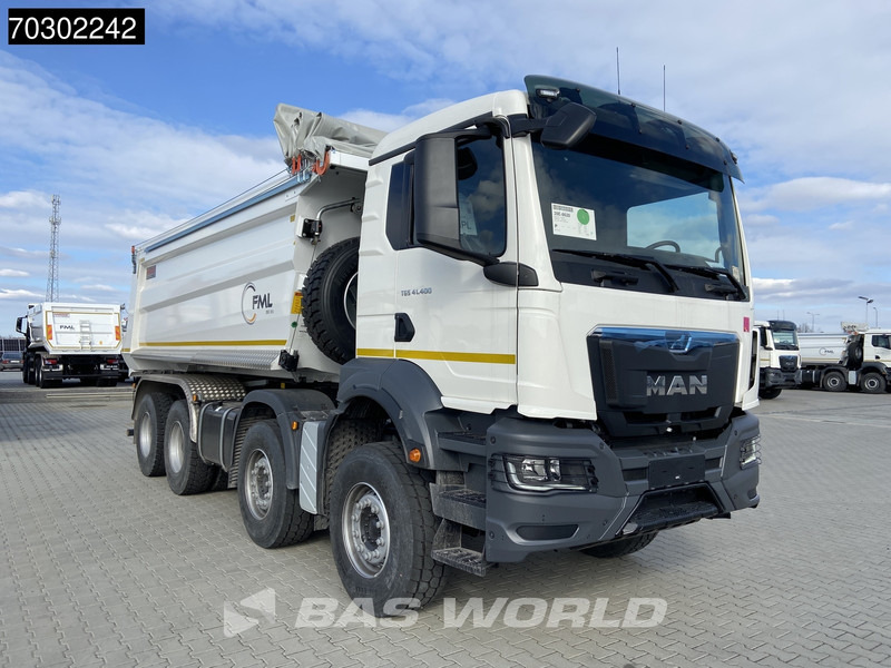 MAN TGS 41.400 8X4 20m3 KH Kipper Tarpaulin Automatic Big-Axle EURO 2 - Самосвал камион: снимка 3 MAN TGS 41.400 8X4 20m3 KH Kipper Tarpaulin Automatic Big-Axle EURO 2 - Самосвал камион: снимка 3