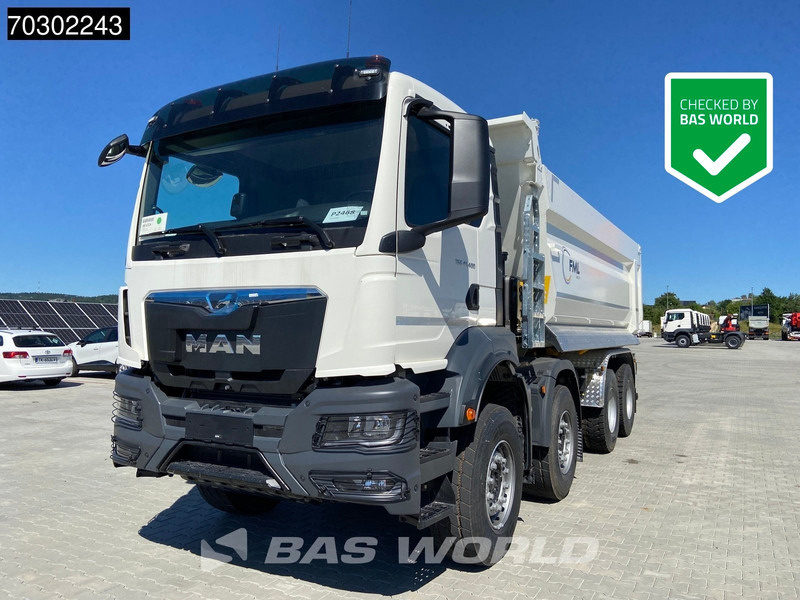 MAN TGS 41.400 8X4 NEW! 20m3 KH Kipper Manual Steel suspension Big-Axle EURO 2 - Самосвал камион: снимка 1 MAN TGS 41.400 8X4 NEW! 20m3 KH Kipper Manual Steel suspension Big-Axle EURO 2 - Самосвал камион: снимка 1