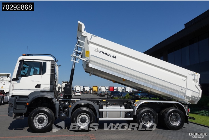 Нови Самосвал камион MAN TGS 41.480 TGS 8X8 Manual 8x8 Hardox Steel Tipper Euro 6: снимка 11