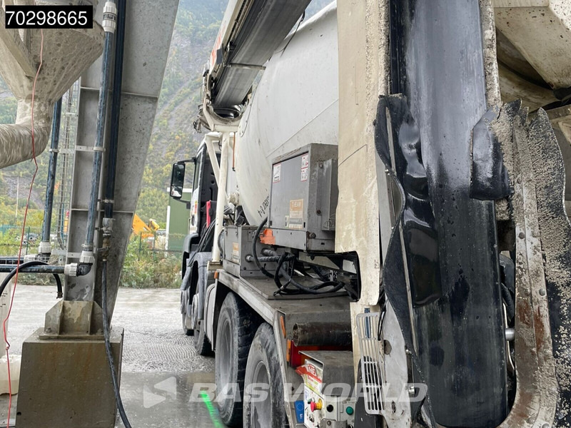 Бетоновоз MAN TGS TGS 8X4 8m3 Putzmeister Mixer Big-Axle Steelsuspension Euro 6: снимка 12